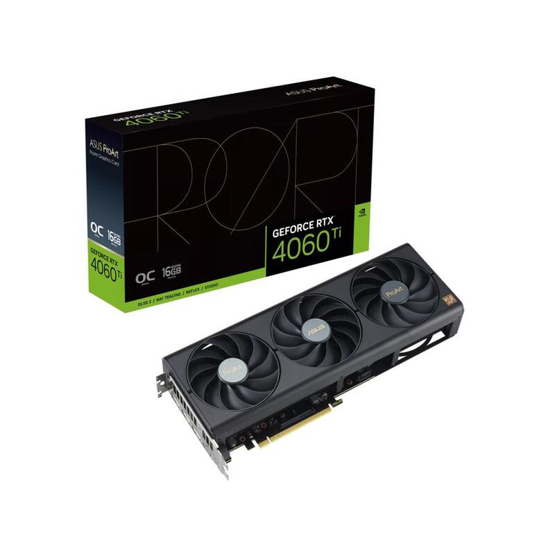 【新品】ASUS エイスース グラフィックボード PROART-RTX4060TI-O16G PCIExp 16GB