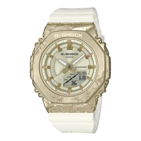 【ラッピング可】【新品】CASIO カシオ メンズ腕時計 G-SHOCK ジーショック 40周年モデル GM-S2140GEM-9AJR ゴールド