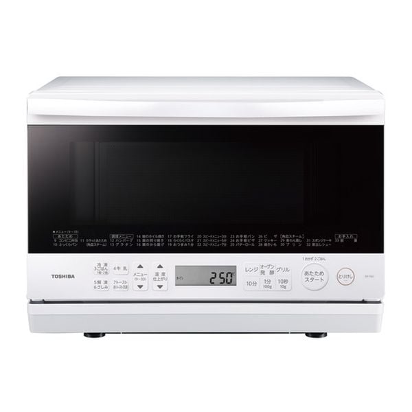 【即日発送】【新品】TOSHIBA 東芝 スチームオーブンレンジ 石窯オーブン ER-Y60-W 23L グランホワイト
