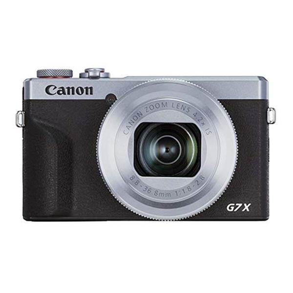 【ラッピング可】【即日発送】【新品 箱不良・シュリンク破れ品】Canon キヤノン コンパクトデジタルカメラ PowerShot G7 X Mark III PSG7XMARKIIISL シルバー