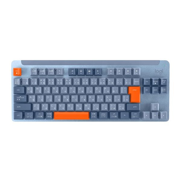 【ラッピング可】【即日発送】【新品】Logicool ロジクール ワイヤレスキーボード Signature K855 ブルー グレー