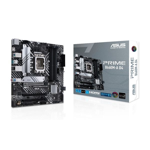【新品】ASUS エイスース MicroATX マザーボード PRIME B660M-A D4