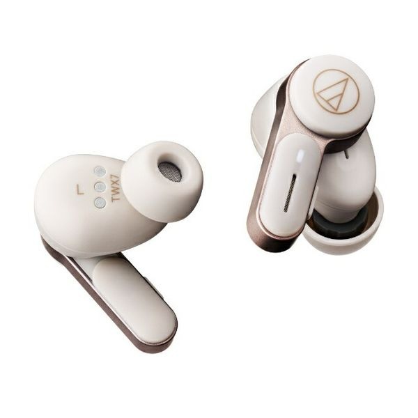 【ラッピング可】【新品】audio-technica オーディオテクニカ ワイヤレスイヤホン ATH-TWX7 WH リッチホワイト