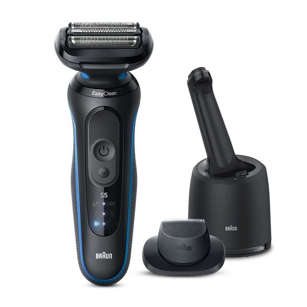 【即日発送】【新品】BRAUN ブラウン 電気シェーバー ブラウン シリーズ5 52-B7200cc ブルー