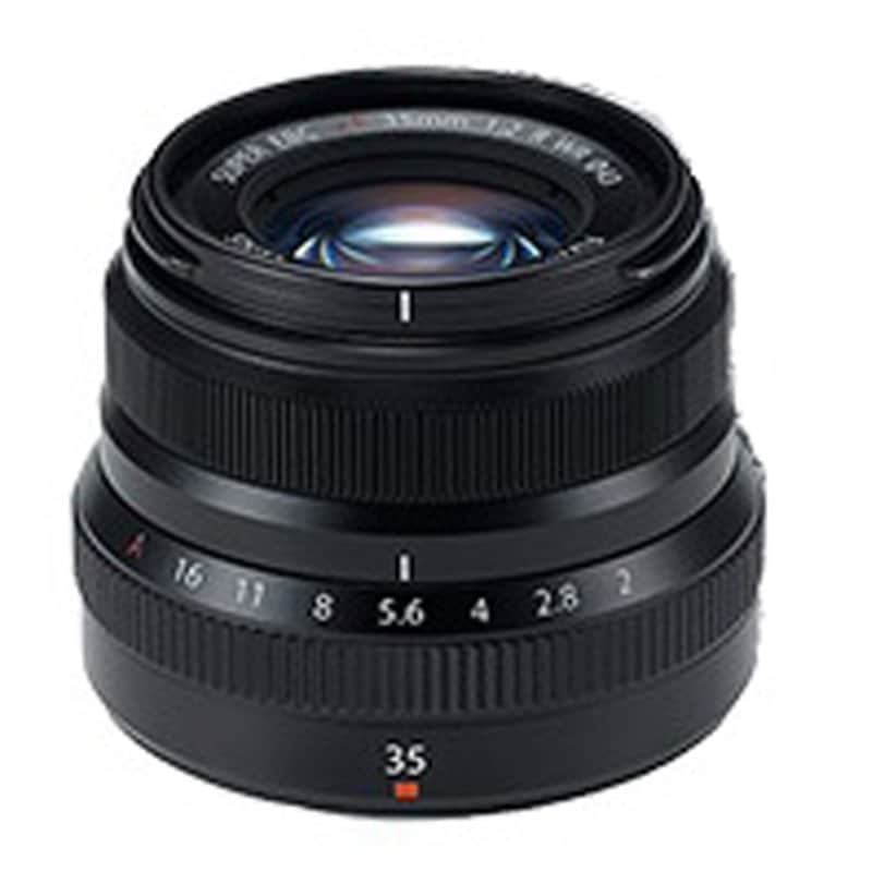【新品】FUJIFILM 富士フイルム 交換用レンズ フジフイルムＸマウント XF35mmF2 R WR ブラック