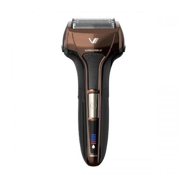 【ラッピング可】【新品】IZUMI イズミ 往復式シェーバー ソリッドモデル IZF-V553W-T 5枚刃 ブラウン