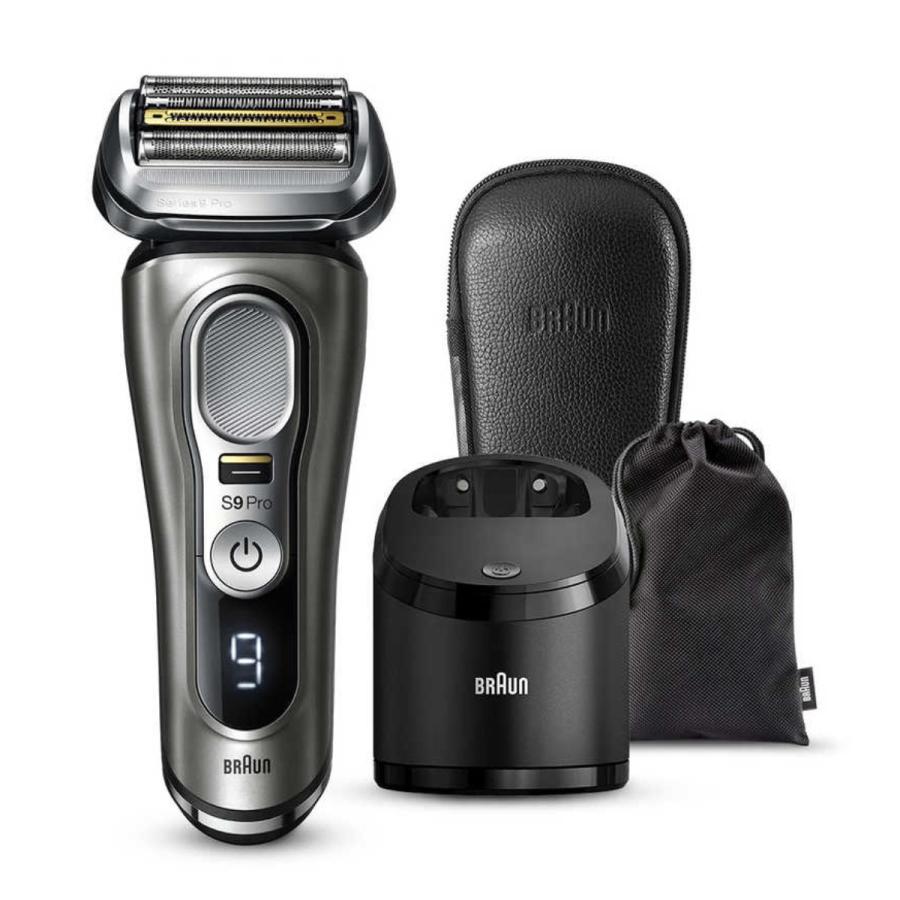 【即日発送】【新品】BRAUN ブラウン メンズシェーバー シリーズ9Pro 洗浄機モデル 4枚刃 9465CC-V シルバー