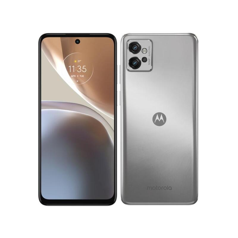 【ラッピング可】【新品 箱不良・シュリンク破れ品】Motorola モトローラ moto g32 サテンシルバー SIMフリー