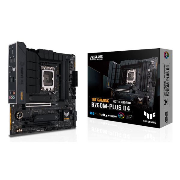 【即日発送】【新品 箱不良・シュリンク破れ品】ASUS エイスース マザーボード Micro ATX TUF GAMING B760M-PLUS D4