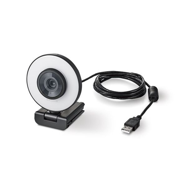 【新品】ELECOM エレコム WEBカメラ UCAM-CX20ABBK ブラック