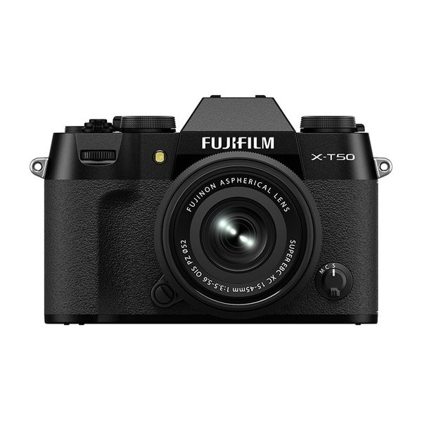 【新品】FUJIFILM 富士フイルム ミラーレスカメラ X-T50 XC15-45mmレンズキット ブラック