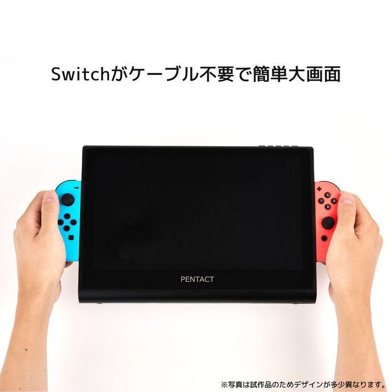 【即日発送】【新品 開封済み未使用品】PENTACT マルチメディアポータブルモニター PTG-01