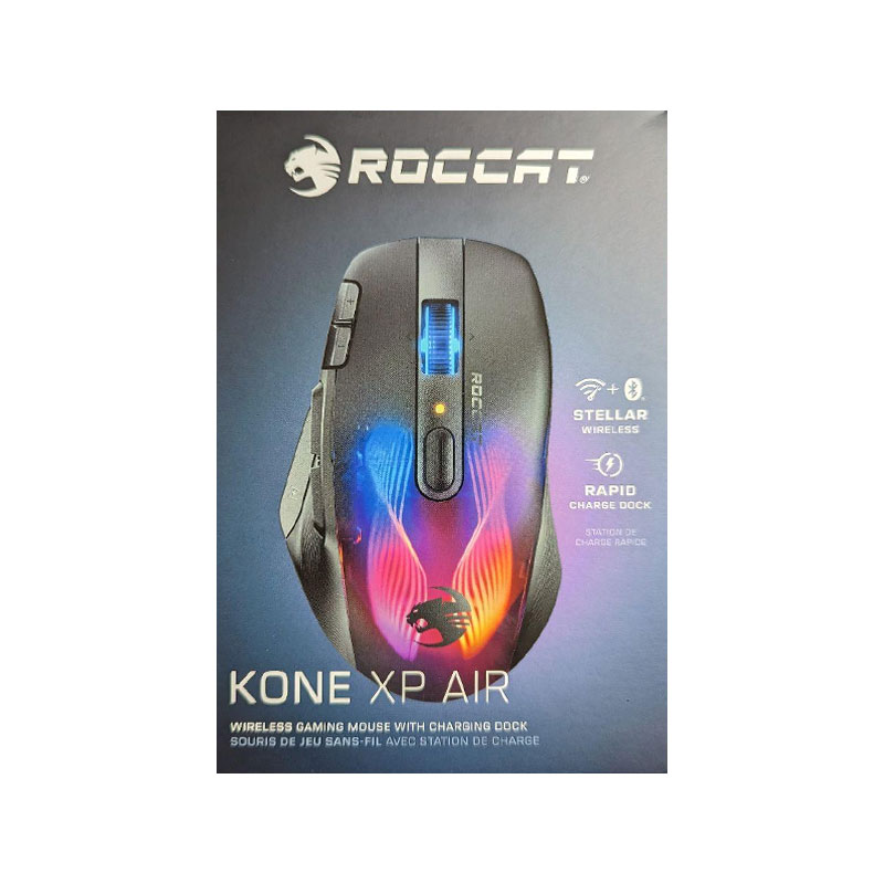 【新品】ROCCAT ロキャット ワイヤレス ゲーミングマウス Kone XP Air ROC-11-442-01 ブラック