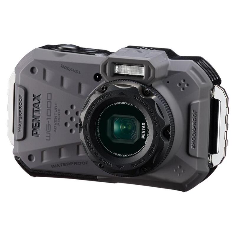 【新品】RICOH リコー アウトドアカメラ PENTAX WG-1000 グレー