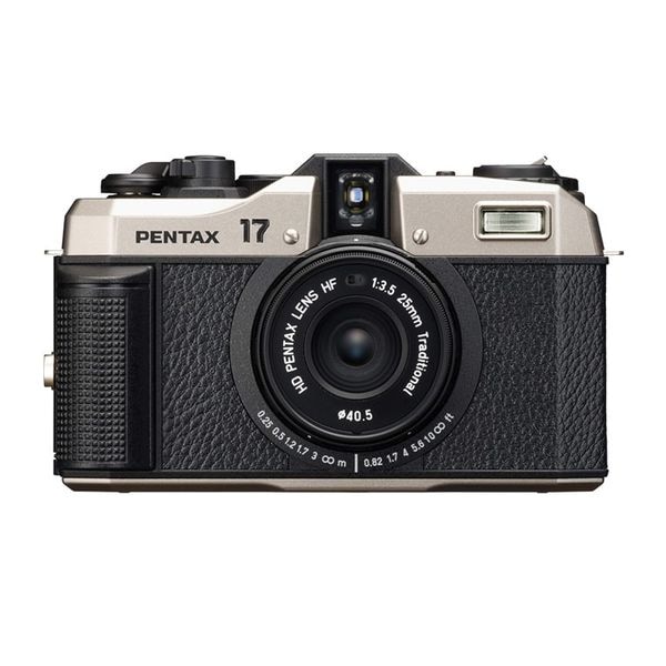 【新品】PENTAX ペンタックス フィルムカメラ PENTAX17 ダークシルバー