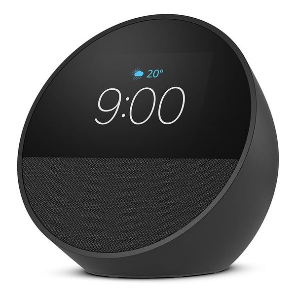 【ラッピング可】【即日発送】【新品】Amazon アマゾン Echo Spot エコーショー (2024年発売) スマートアラームクロック ブラック