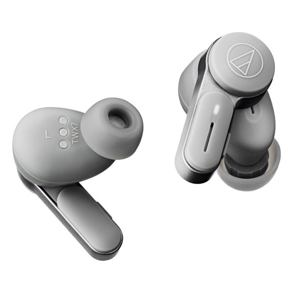 【ラッピング可】【新品】audio-technica オーディオテクニカ ワイヤレスイヤホン ATH-TWX7 GY ストーングレイ