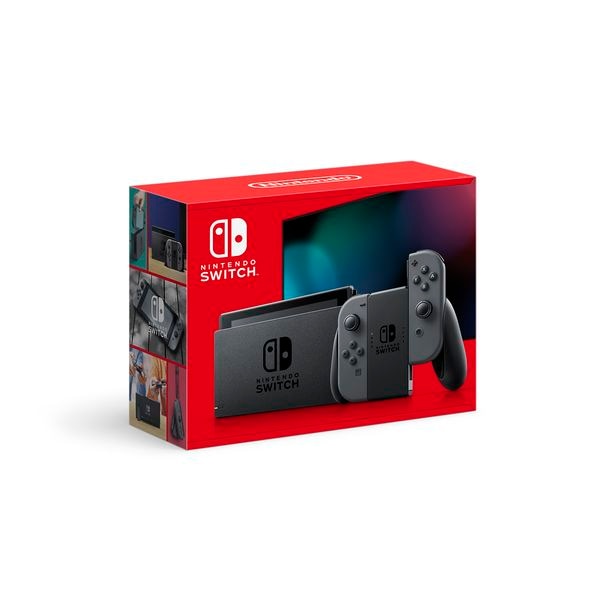 【即日発送】【中古美品】Nintendo Switch 本体 Joy-Con(L)/(R) グレー (新パッケージ) HAD-S-KAAAH
