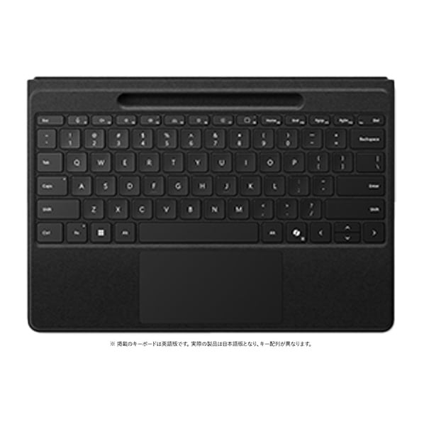 【ラッピング可】【即日発送】【新品】Microsoft マイクロソフト Surface Pro フレックスキーボード ペン収納付き/スリム ペン別売 ZQZ-00022 ブラック