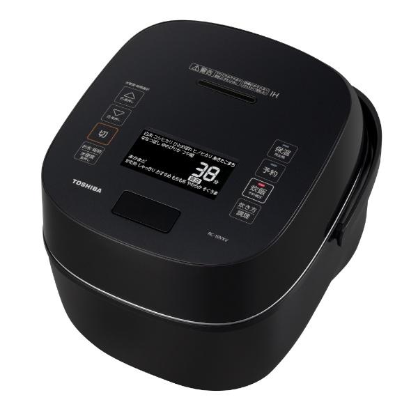 【即日発送】【新品】TOSHIBA 東芝 炊飯器 真空圧力IH RC-10VXV-K グランブラック