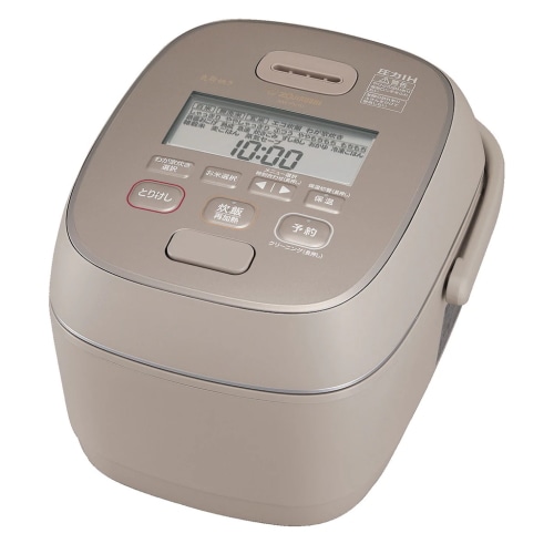 【即日発送】【新品 箱不良・シュリンク破れ品】ZOJIRUSHI 象印 圧力IH炊飯器 炎舞炊き 5.5合 NW-PV10-TZ グレイッシュブラウン