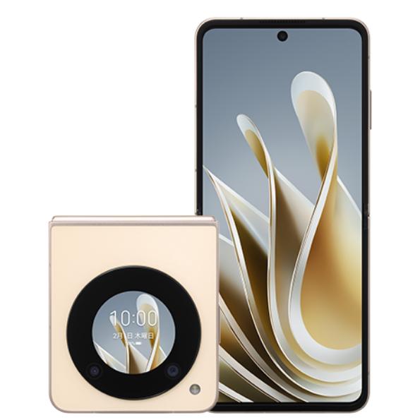 【ラッピング可】【即日発送】【国内版】【新品】ZTE Libero Flip A304ZT Y!mobile版 ゴールド SIMロック解除品