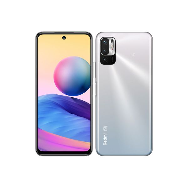 【即日発送】【新品 箱不良・シュリンク破れ品】Xiaomi シャオミ Redmi Note 10 AU版 64GB JE XIG02SSA クロームシルバー SIMロック解除品