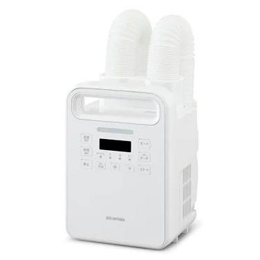 【即日発送】【新品 箱不良・シュリンク破れ品】IRIS OHYAMA アイリスオーヤマ ふとん乾燥機 カラリエ ハイパワーツインノズル FK-WH2-W ホワイト