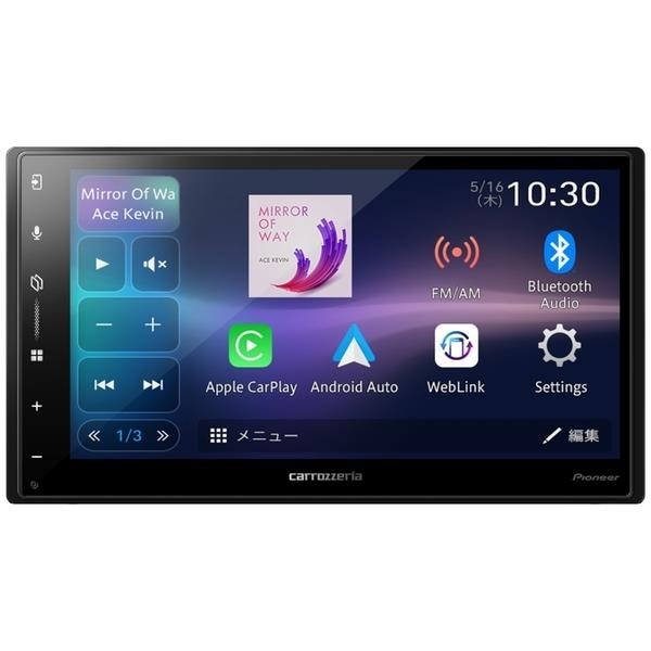 【新品】PIONEER パイオニア ディスプレイオーディオ6.8インチ DMH-SZ500