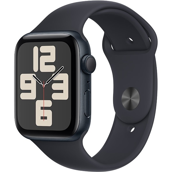 【ラッピング可】【即日発送】【新品 保証開始済み品】Apple Watch SE 第2世代 GPSモデル 44mm MRE93J/A ミッドナイトスポーツバンド M/L