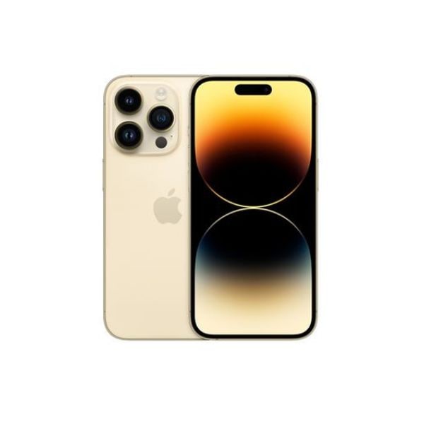 【安心!当社1ヶ月保証付き】【整備済品】iPhone 14 Pro 256GB ゴールド MQ173J/A SIMフリー