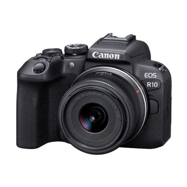 【新品】Canon キヤノン ミラーレスデジタル一眼カメラ EOS R10 RF-S18-45 IS STM レンズキット