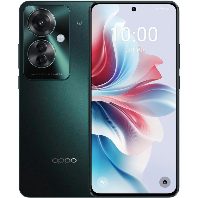 【ラッピング可】【新品 箱不良・シュリンク破れ品】OPPO オッポ Reno11 A ダークグリーン SIMフリー