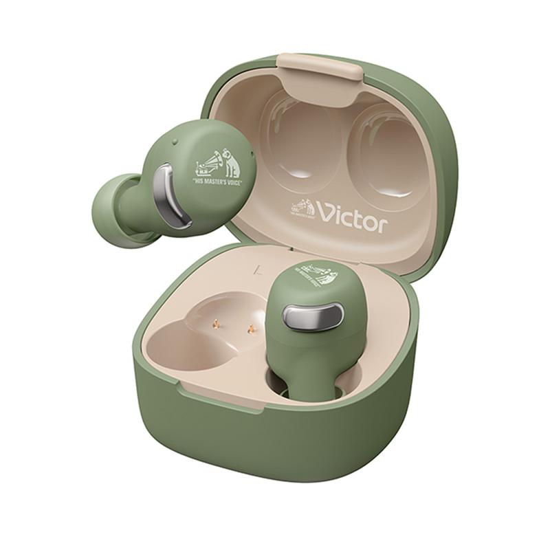 【新品】JVC イヤホン Victor HA-A30T2-G グリーン