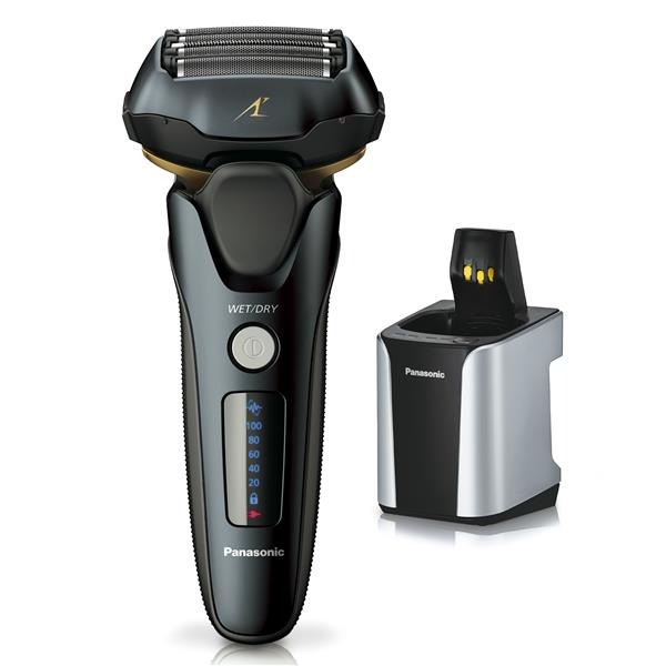 【即日発送】【新品 箱不良・シュリンク破れ品】Panasonic パナソニック ラムダッシュ メンズシェーバー 5枚刃 ES-LVK8-K 黒
