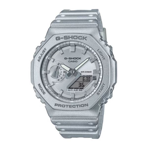 【新品】CASIO カシオ メンズ腕時計 G-SHOCK Forgotten future GA-2100FF-8AJF シルバーグレー