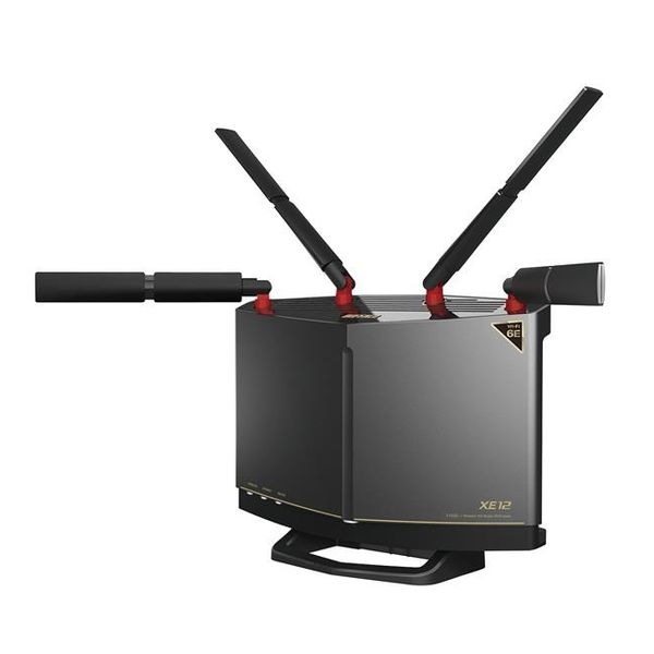 【即日発送】【新品 箱不良・シュリンク破れ品】BUFFALO バッファロー 無線LAN親機 11ax/ac/n 4803+4803+1147Mbps EasyMesh対応 WXR-11000XE12 ブラック