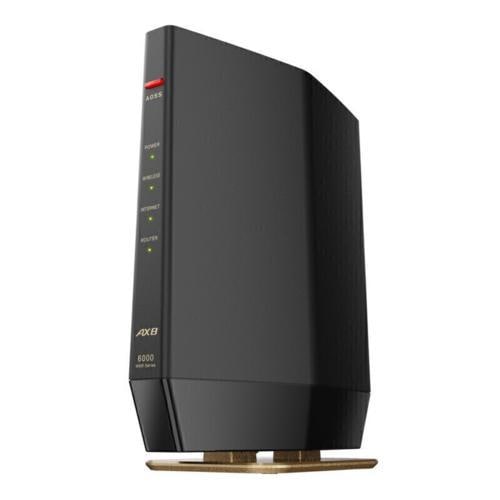 【新品】BUFFALO バッファロー 無線ルーター AirStation WSR-6000AX8P-MB マットブラック