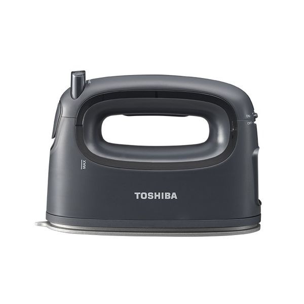【新品】TOSHIBA 東芝 コードレス衣類スチーマー La・Coo-S TAS-MX6(H) ダークグレー