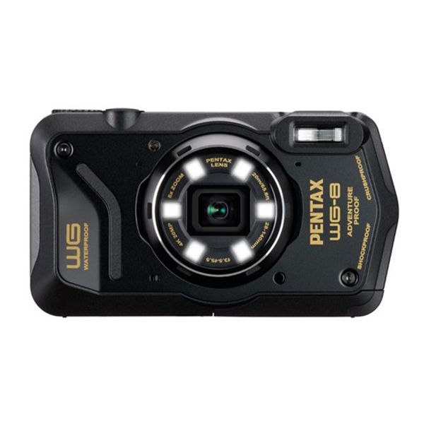 【新品】RICOH リコー コンパクトデジタルカメラ PENTAX 防水 防塵 耐衝撃 WG-8 ブラック