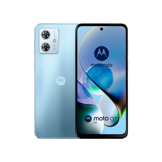 【ラッピング可】【即日発送】【国内版】【新品】Motorola モトローラ moto g64y 5G 4GB+128GB Y!mobile版 シルバーブルー SIMロック解除品