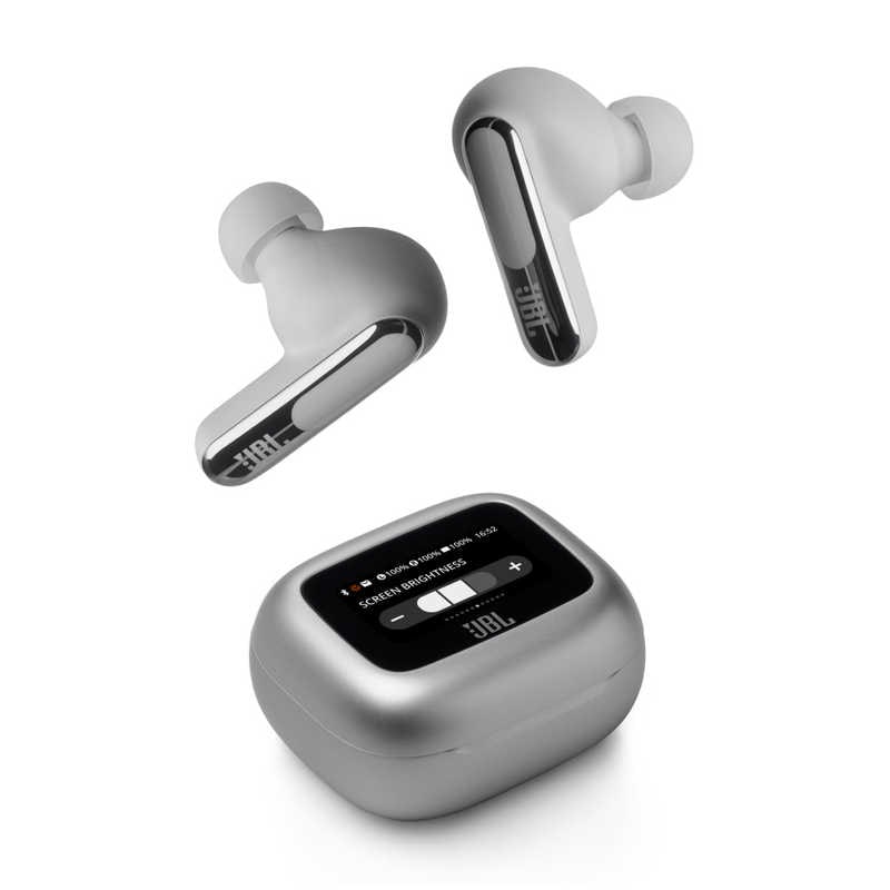 【ラッピング可】【新品】JBL フルワイヤレスイヤホン JBL Live Beam 3 ワイヤレス(左右分離) /ノイズキャンセリング対応 /Bluetooth対応 シルバー