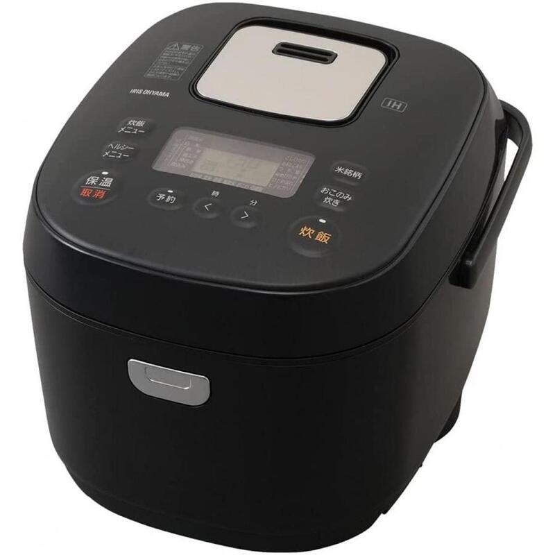 【即日発送】【新品】IRIS OHYAMA アイリスオーヤマ 炊飯器 銘柄炊き 10合 1升 KRC-IK10-B ブラック