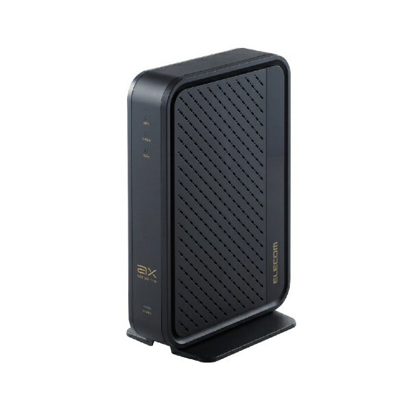 【新品】ELECOM エレコム Wi-Fi ギガビットルーター Wi-Fi 6(11ax) 4804+574Mbps WRC-X5400GS-B ブラック