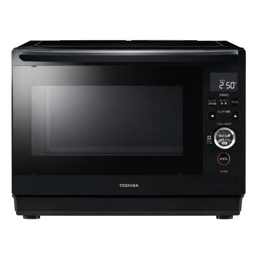 【新品】TOSHIBA 東芝 スチームオーブンレンジ 石窯ドーム ER-YD80-K ブラック