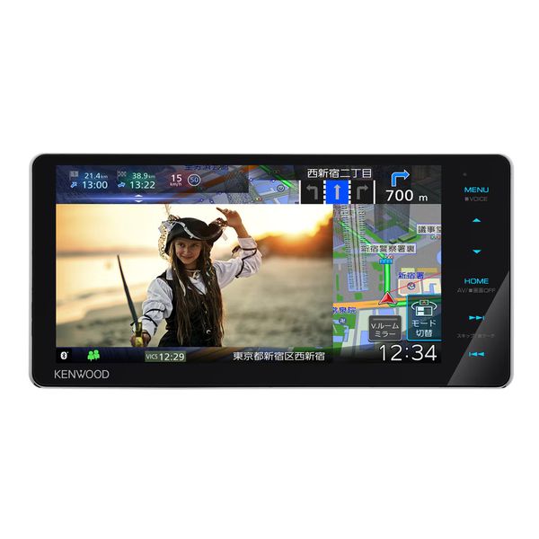 【新品】KENWOOD ケンウッド カーナビゲーション 彩速ナビ 7V型 MDV-S711HDW