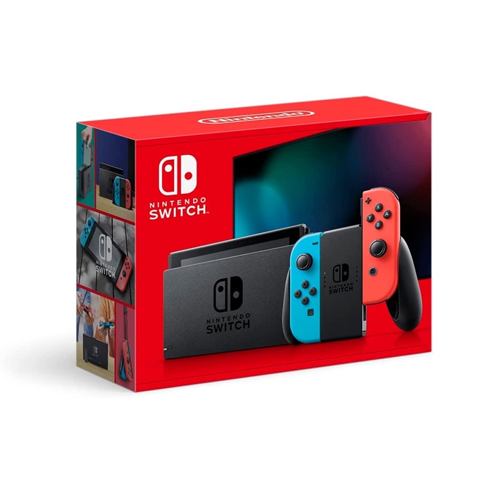 【ラッピング可】【新品 保証開始済み品】Nintendo Switch ネオンブルー・ネオンレッド 新モデル 2022年 HAD-S-KABAH