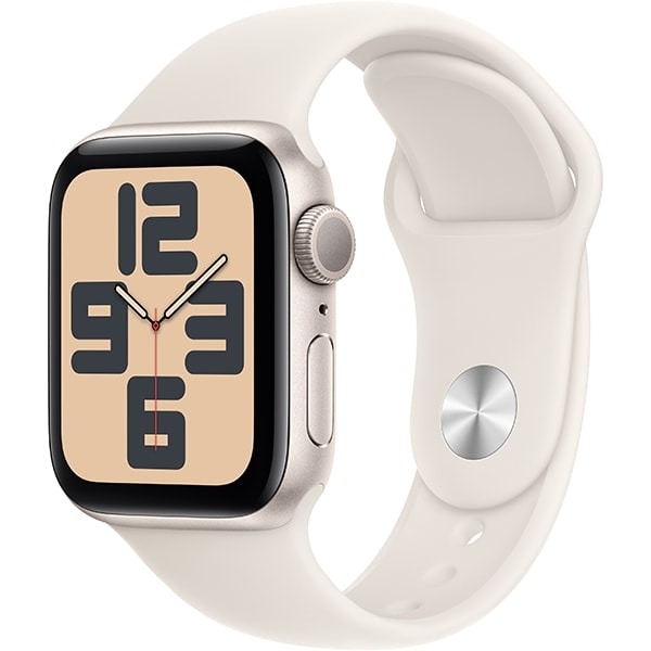【ラッピング可】【新品】Apple Watch SE 第2世代 GPSモデル 40mmスターライトアルミニウムケースとスターライトスポーツバンド M/L MXEG3J/A
