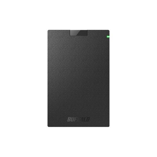 【新品】BUFFALO バッファロー ポータブルHDD ミニステーション USB3.1(Gen1)/USB3.0 HD-PCG1.0U3-BBA 1TB ブラック