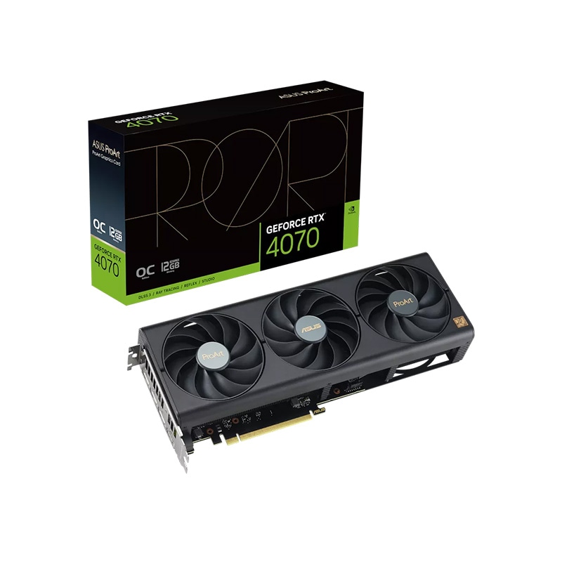 【新品】ASUS エイスース グラフィックボード GeForce RTXシリーズ 12GB PROART-RTX4070-O12G RTX4070